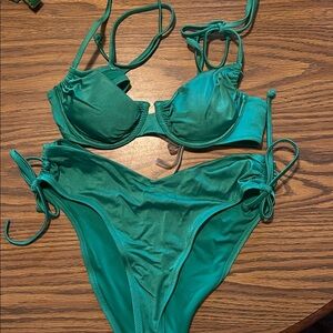 Victoria’s Secret Green Bikini Set